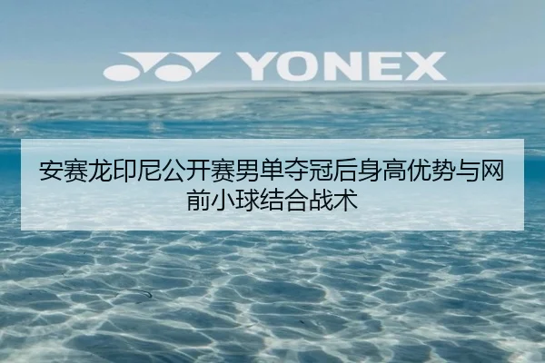 安赛龙印尼公开赛男单夺冠后身高优势与网前小球结合战术